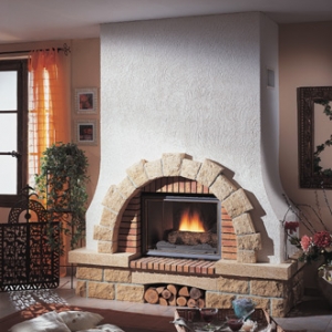 Aranżacje kominków firmy Laudel